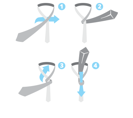 How to Tie a Four-In-Hand Tie Knot: Step-by-Step Instructions